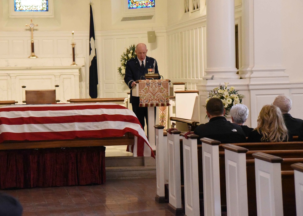 Air Force Chief Master Sgt. Donald J. Hall Funeral