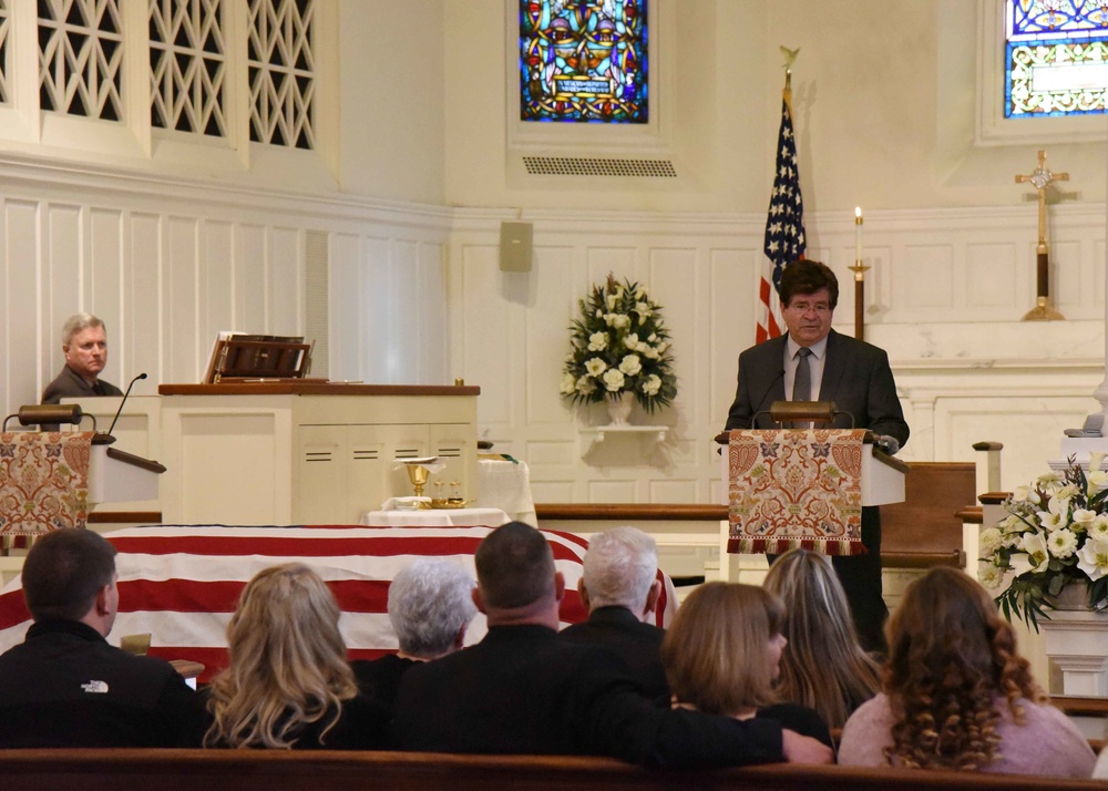 Air Force Chief Master Sgt. Donald J. Hall Funeral