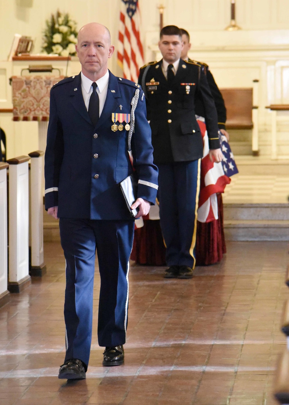 Air Force Chief Master Sgt. Donald J. Hall Funeral