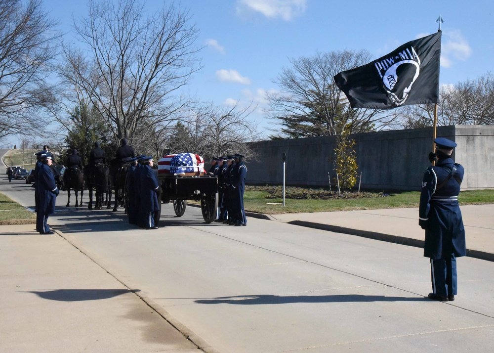 Air Force Chief Master Sgt. Donald J. Hall Funeral