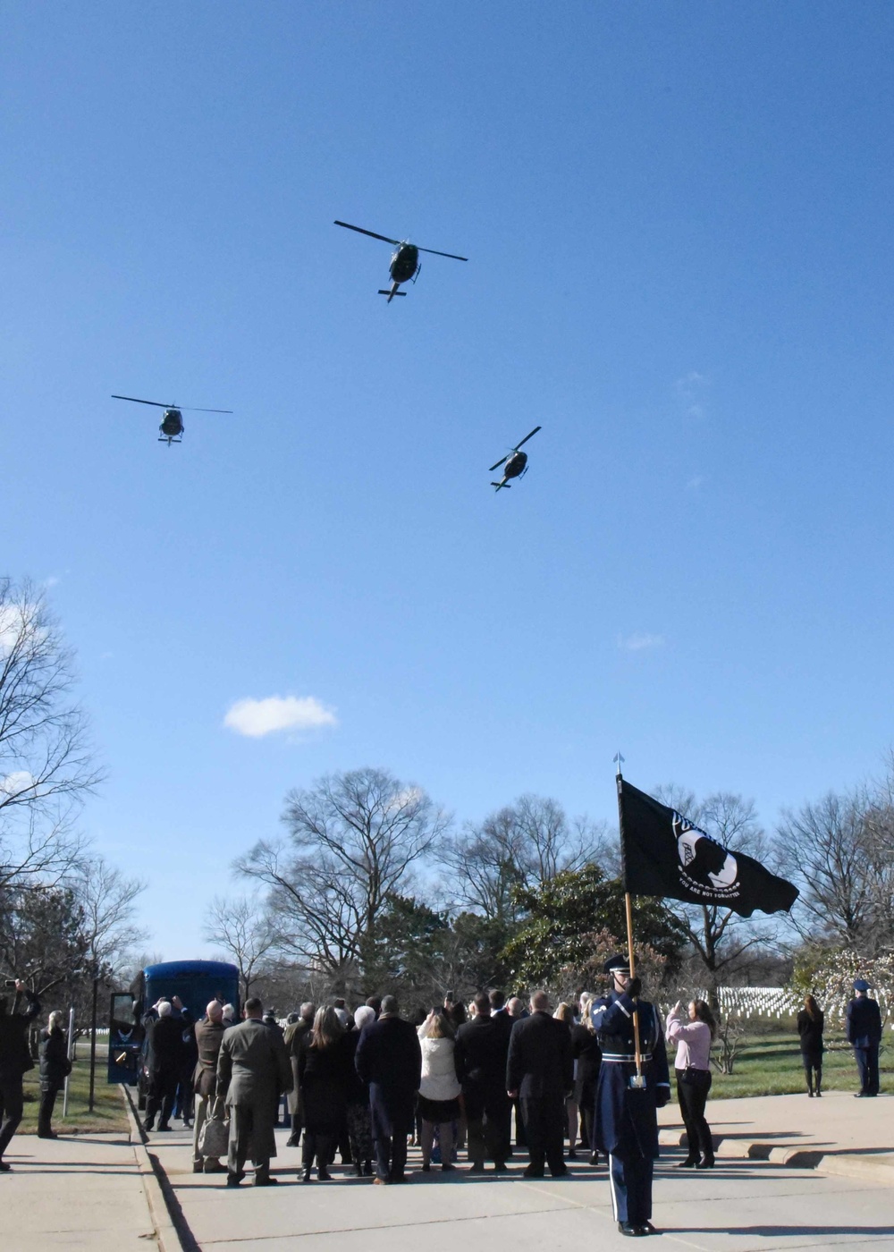 Air Force Chief Master Sgt. Donald J. Hall Funeral