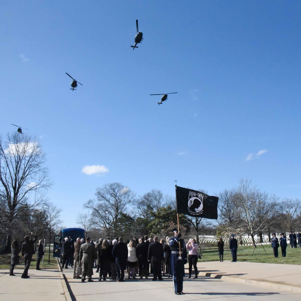 Air Force Chief Master Sgt. Donald J. Hall Funeral