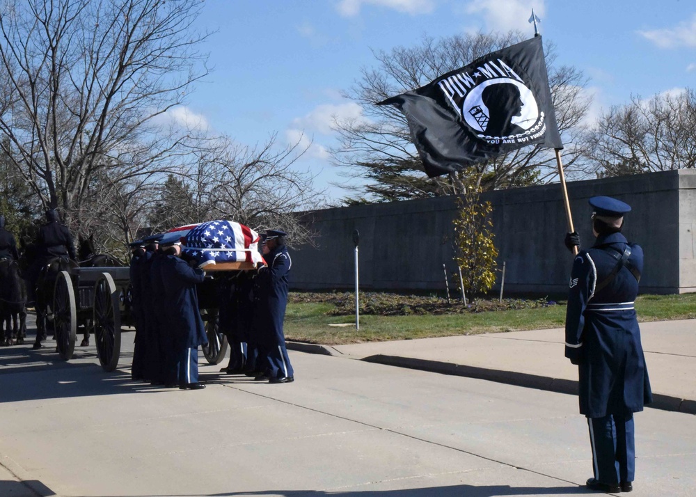 Air Force Chief Master Sgt. Donald J. Hall Funeral