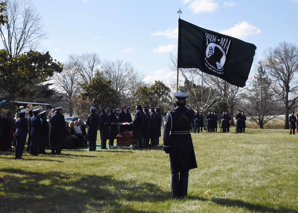 Air Force Chief Master Sgt. Donald J. Hall Funeral