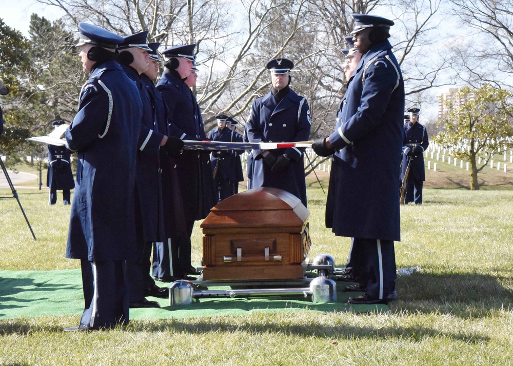 Air Force Chief Master Sgt. Donald J. Hall Funeral