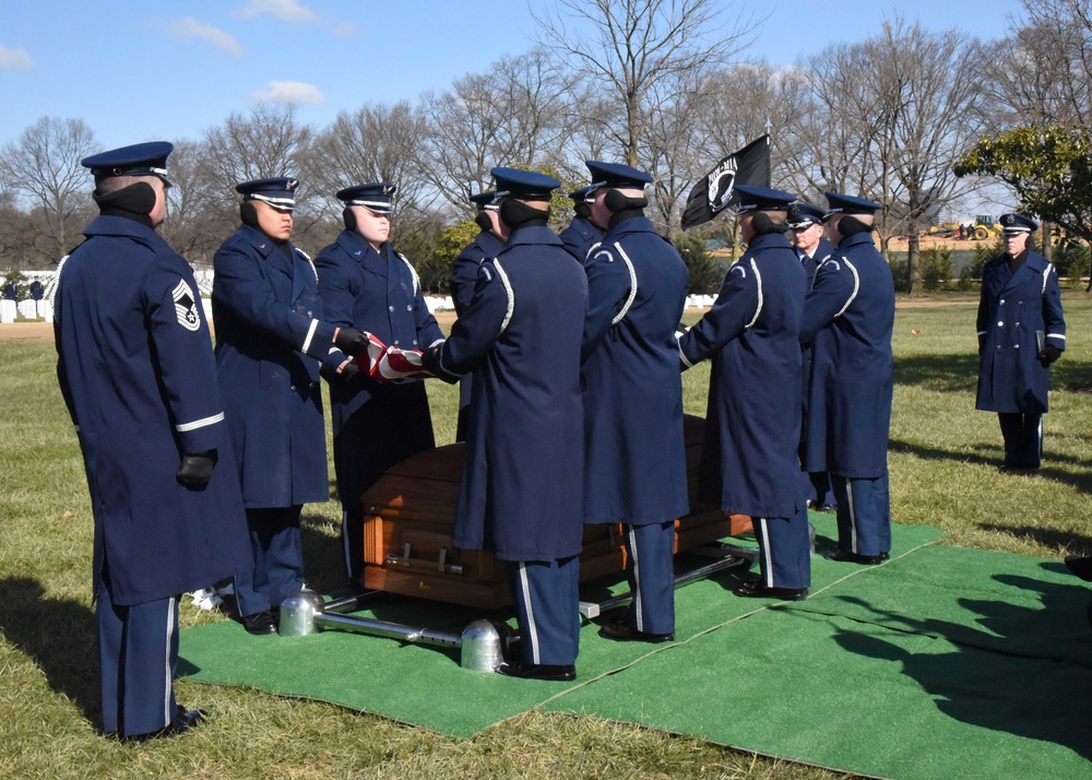 Air Force Chief Master Sgt. Donald J. Hall Funeral