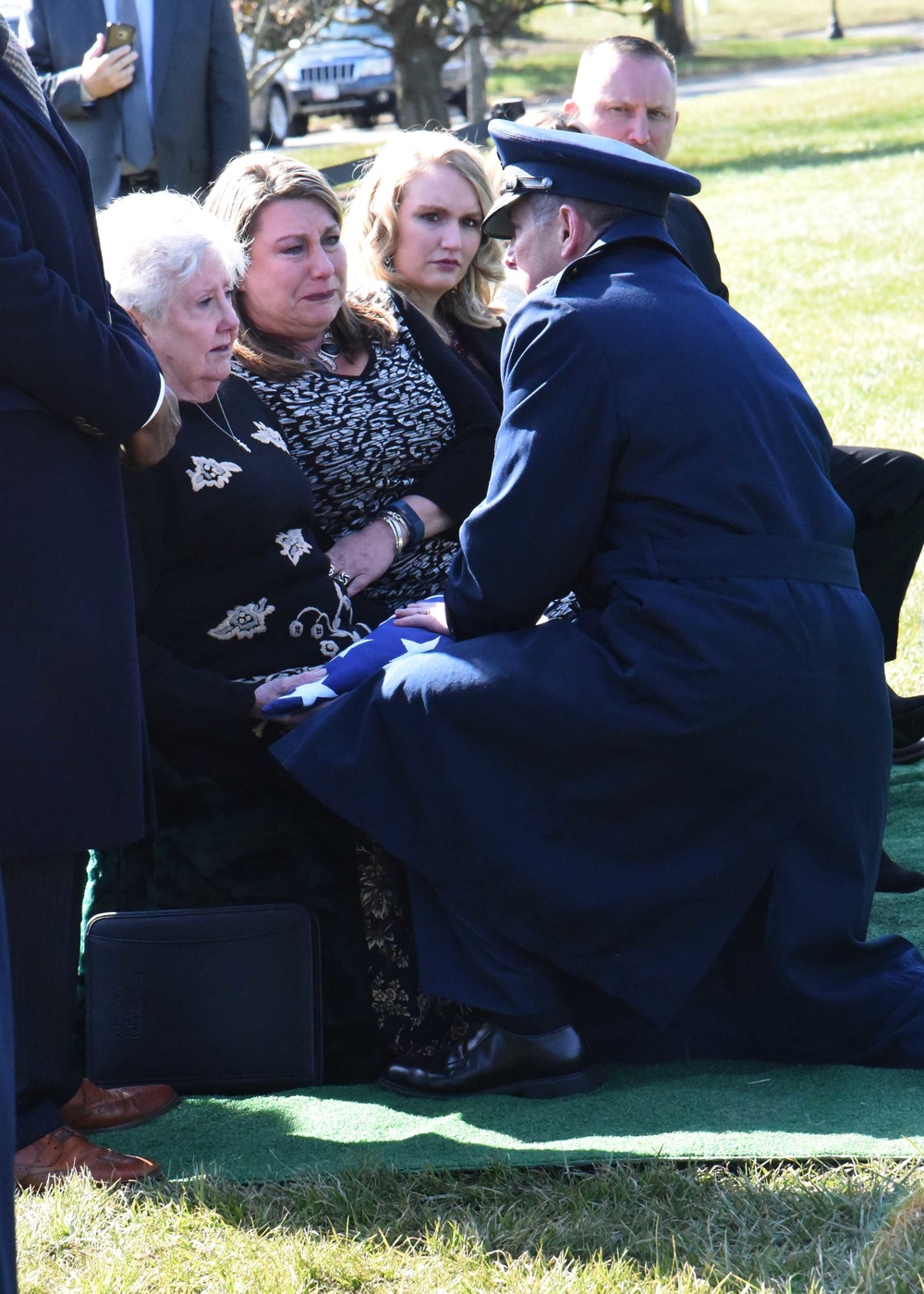 Air Force Chief Master Sgt. Donald J. Hall Funeral