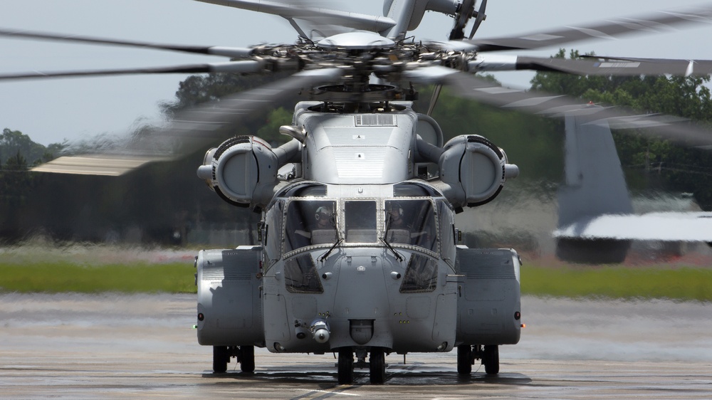 First CH-53K King Stallion arrives at MCAS New River