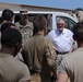 Gov. deal visits troops