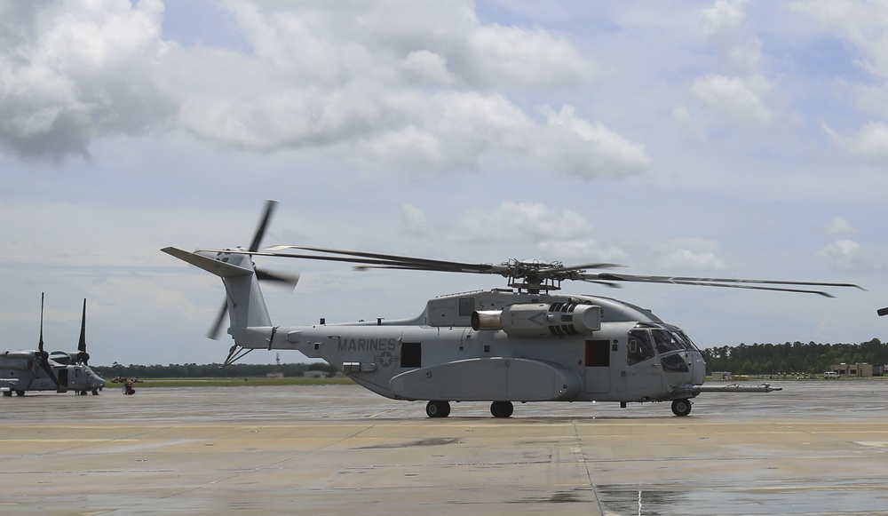 First CH-53K King Stallion arrives at MCAS New River