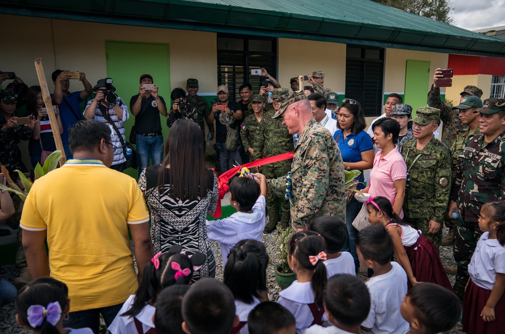 Balikatan 18: Cabu ES celebrates new school building with dedication ceremony