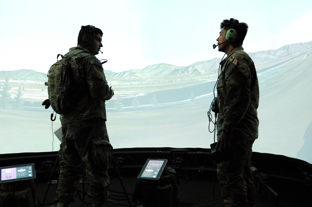 Air Guard simulates air support coordination