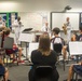 U.S. 7th Fleet Band play for students in Singapore