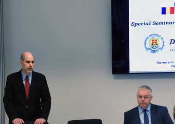 Marshall Center Hosts a Special Seminar for Romanian Security Professionals