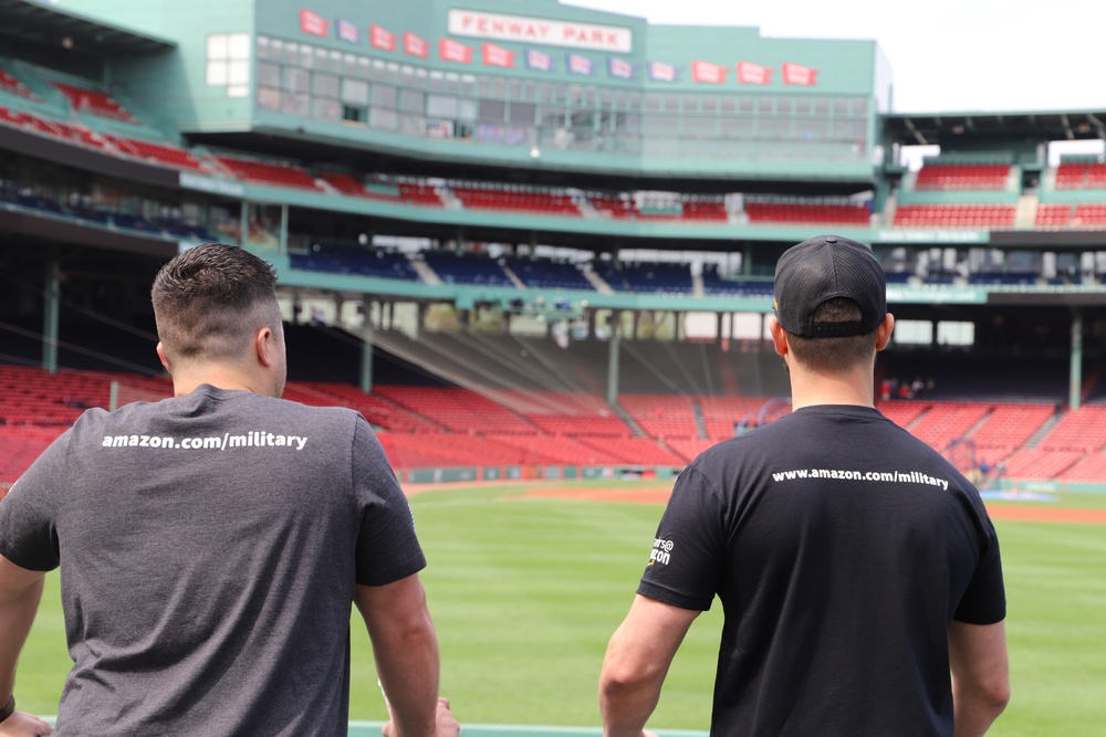 Military Hiring Event held at Fenway Park