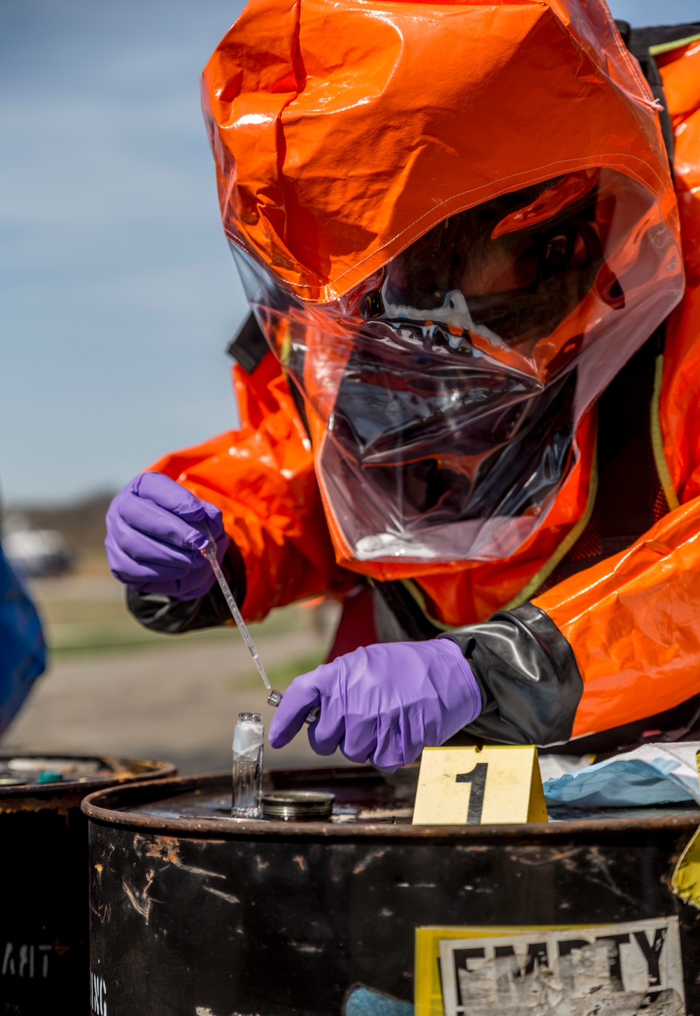 NY National Guard Civil Support Team Trains at Plum Island