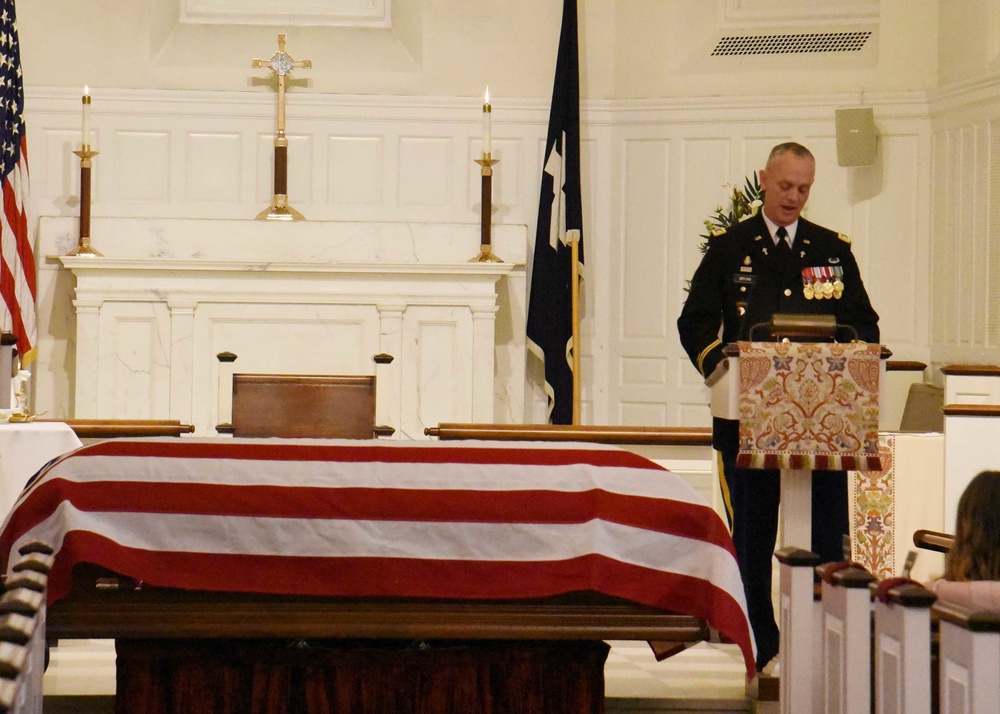 Army Master Sgt. George R. Housekeeper Funeral