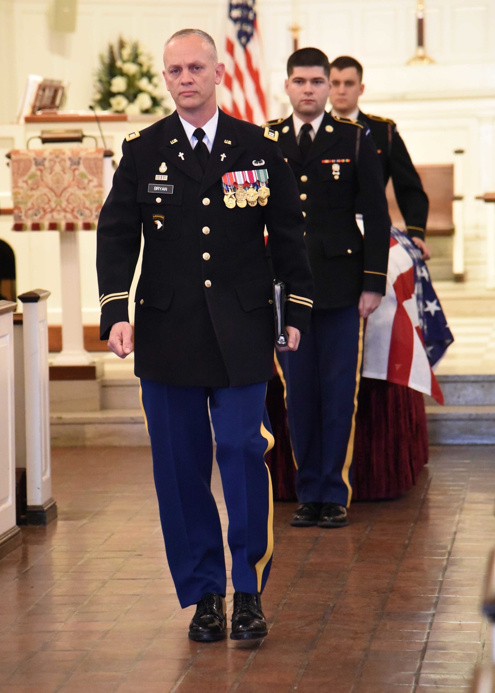 Army Master Sgt. George R. Housekeeper Funeral