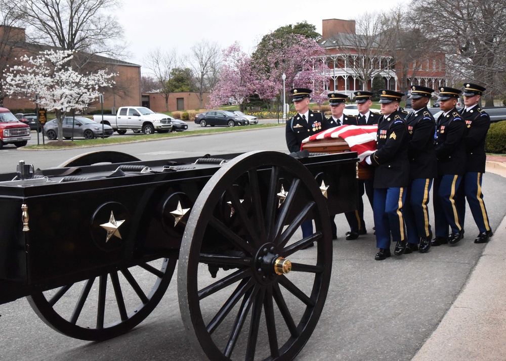 Army Master Sgt. George R. Housekeeper Funeral