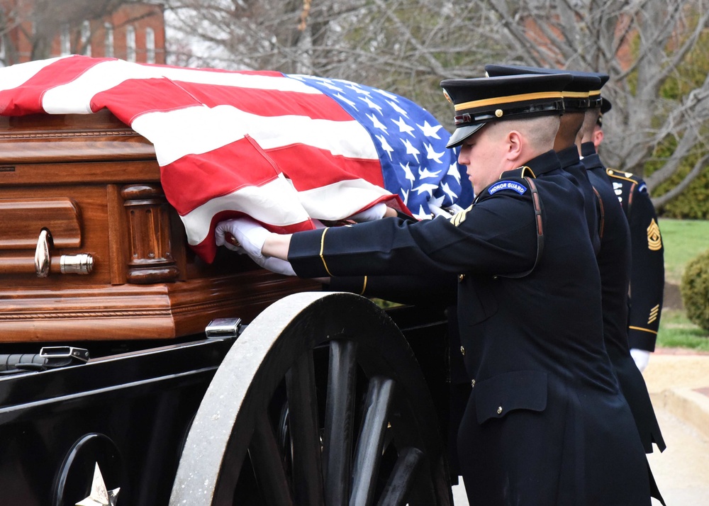 Army Master Sgt. George R. Housekeeper Funeral