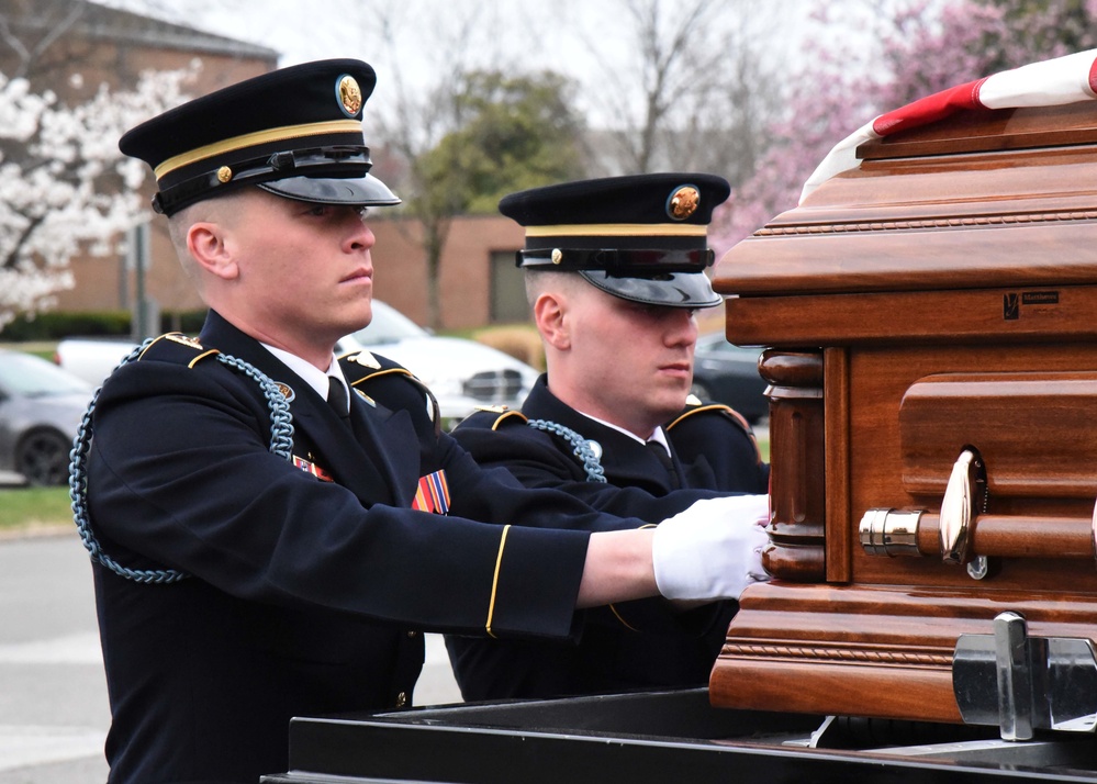 Army Master Sgt. George R. Housekeeper Funeral