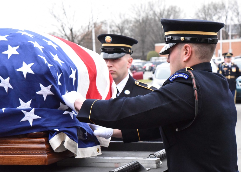 Army Master Sgt. George R. Housekeeper Funeral