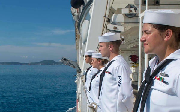 USNS Mercy arrives in Nha Trang, Vietnam