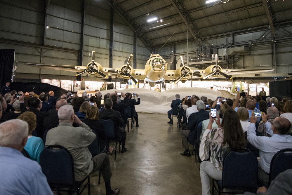 Memphis Belle Unveiled at National Museum of the United States Air Force