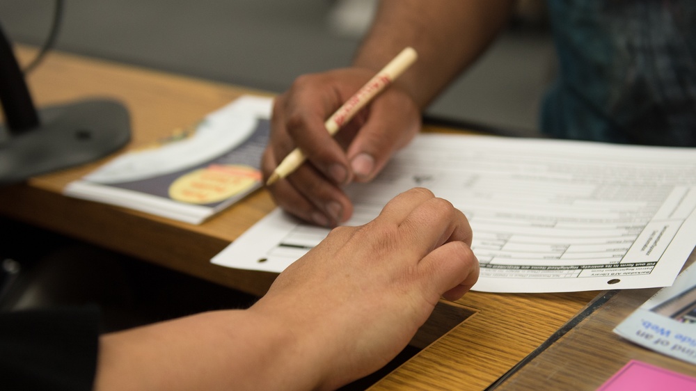 Barksdale Library Reopens