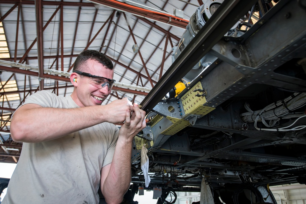 723d AMXS, Army depot rebuild Pave Hawk