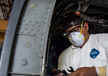 723d AMXS, Army depot rebuild Pave Hawk