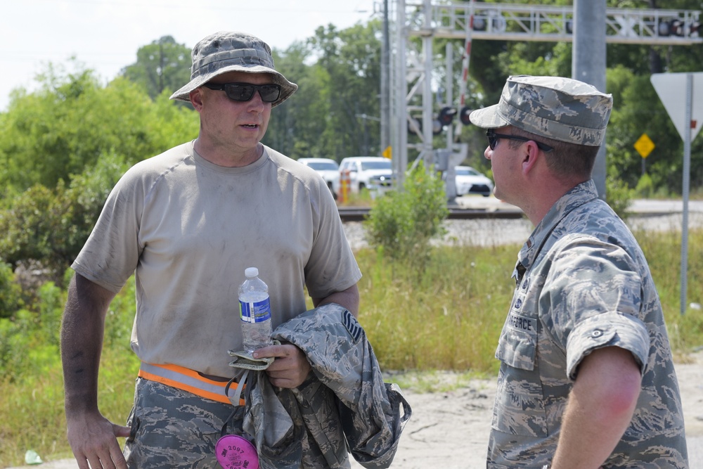 116th ACW Airmen Volunteer in Savannah WC-130 Crash Security; Clean-up