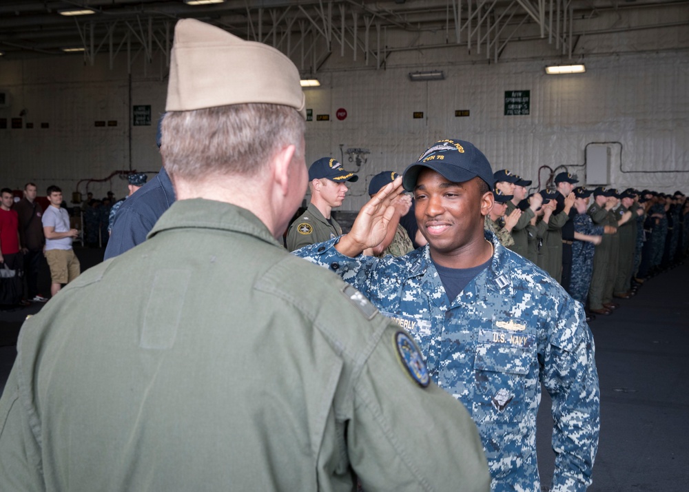 USS Gerald R, Ford Officer Departures