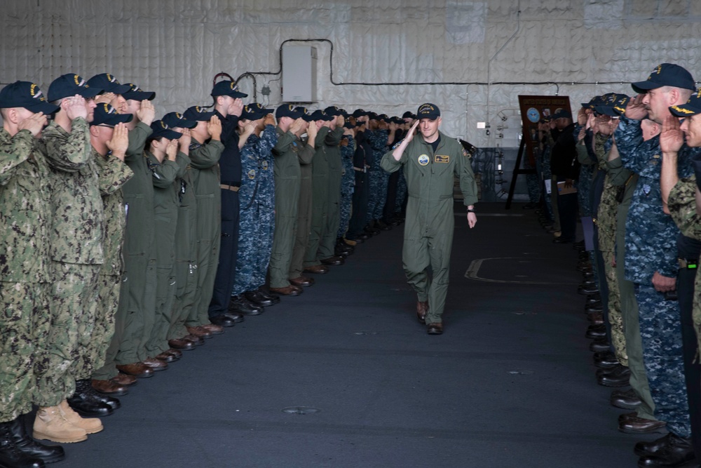 USS Gerald R, Ford Officer Departures