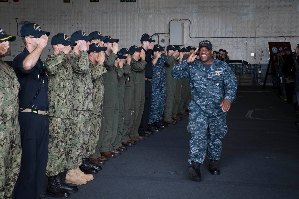 DVIDS - Images - USS Gerald R, Ford Officer Departures [Image 5 of 6]