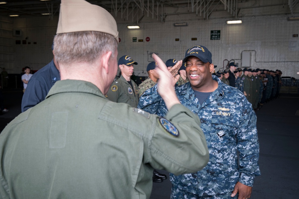 USS Gerald R, Ford Officer Departures