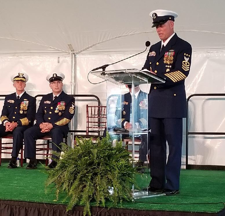 Master Chief Petty Officer of the Coast Guard Change of Watch 2018