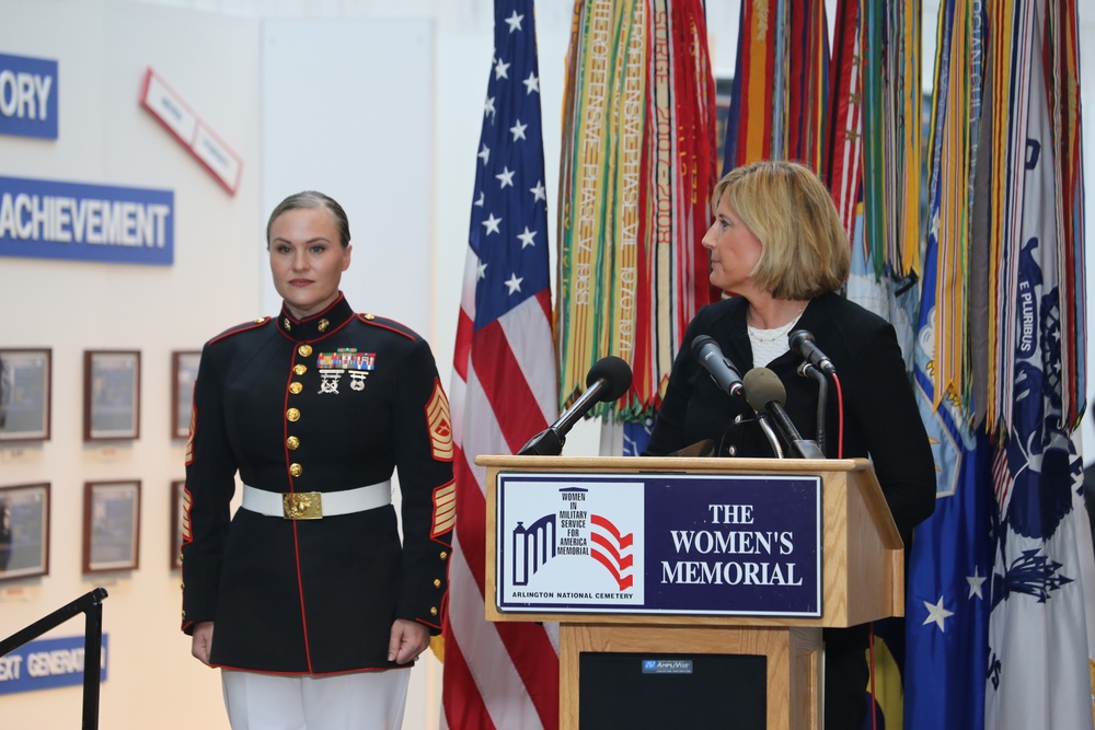 Women in the Military Wreath Laying Ceremony