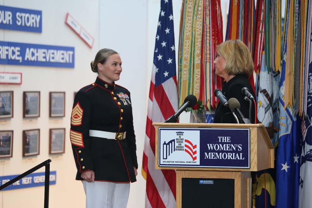 Women in the Military Wreath Laying Ceremony