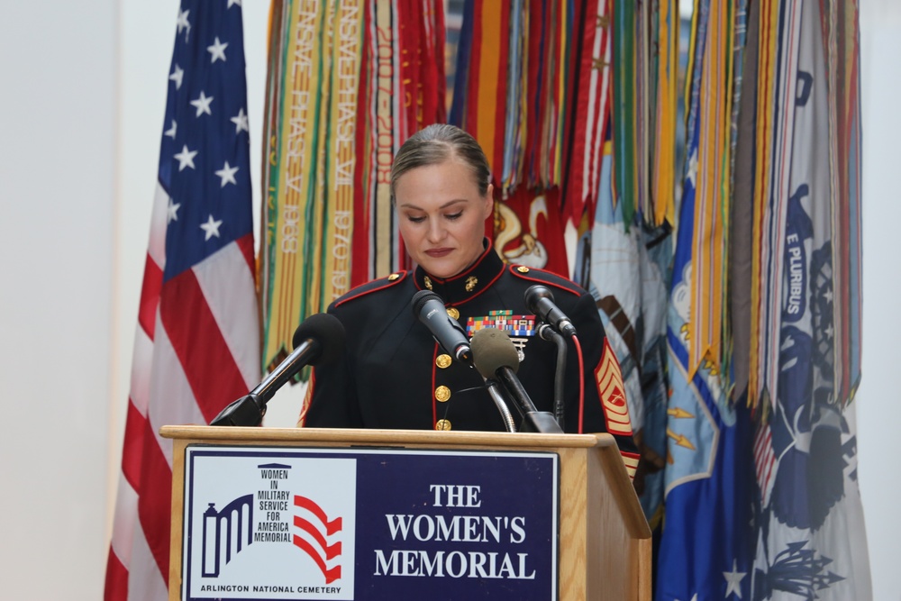 Women in the Military Wreath Laying Ceremony