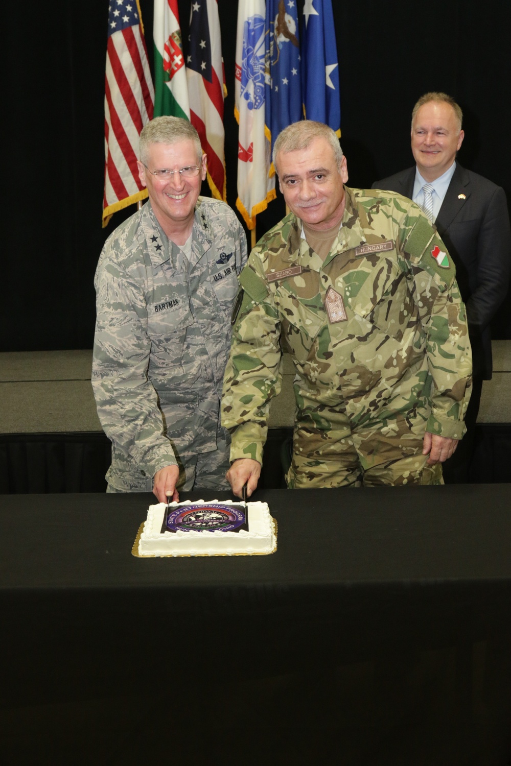 Ceremony celebrates Ohio National Guard’s 25-year partnership with Hungary