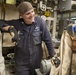 Welding on the Kearsarge