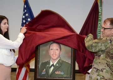 Special painting honors fallen Soldier and artist.