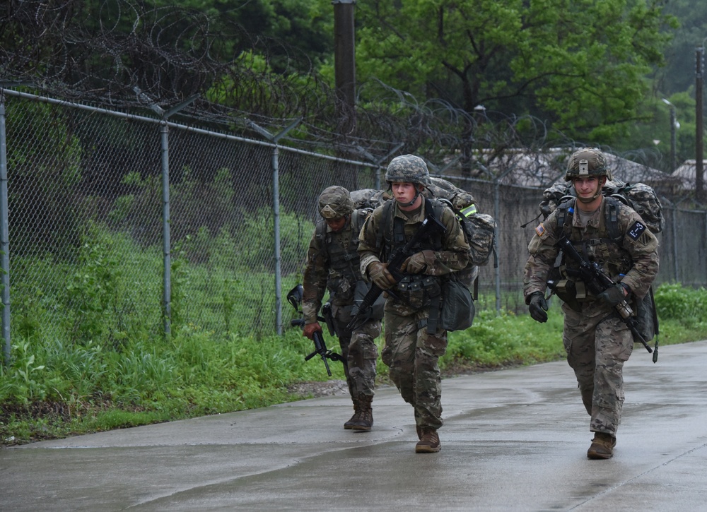 Day 6 Foot March Eighth Army 2018 Best Warrior Competition