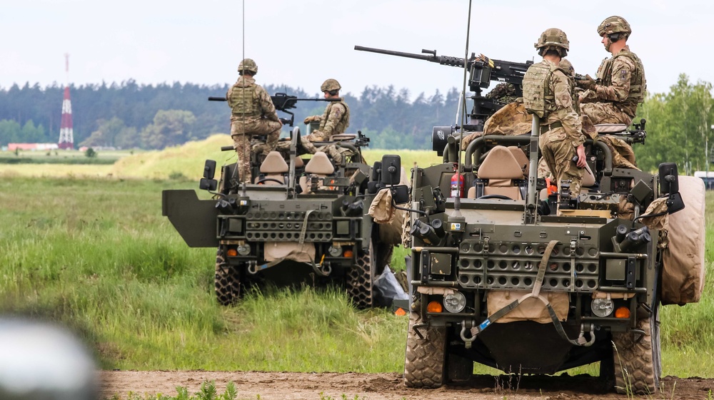 Battle Group Poland Continues Weapons Training Event with U.K. Army