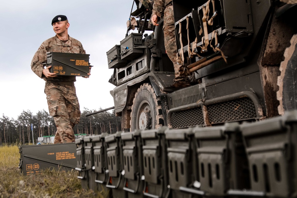 Multinational Range for NATO Battle Group Poland Soldiers