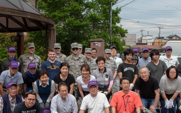 CST Airmen Team Up With Local Community for FBP