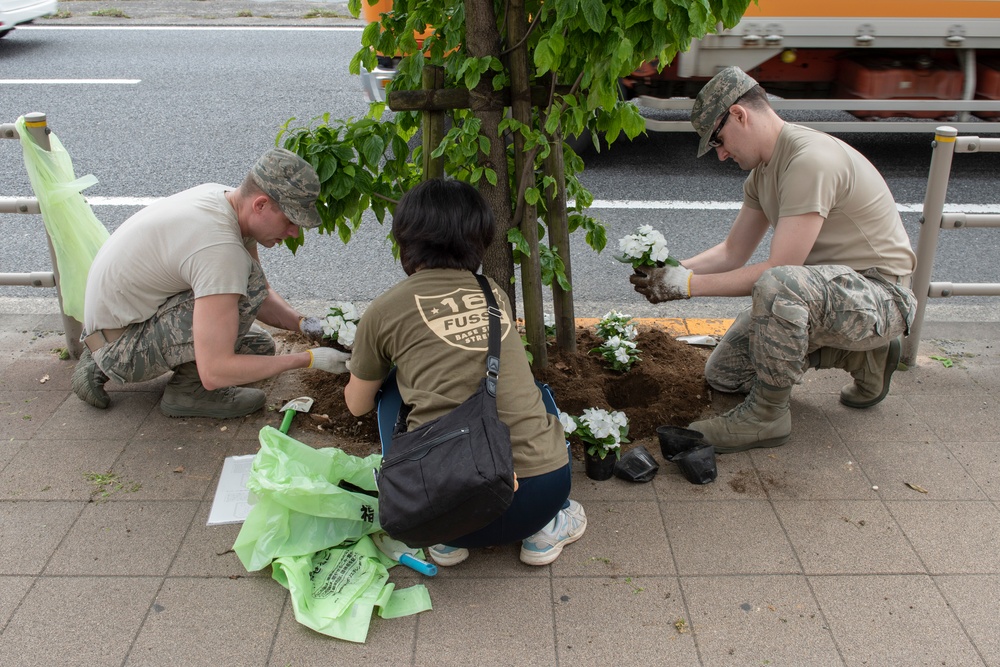 CST Airmen Team Up With Local Community for FBP