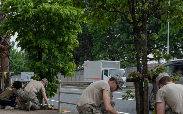 CST Airmen Team Up With Local Community for FBP