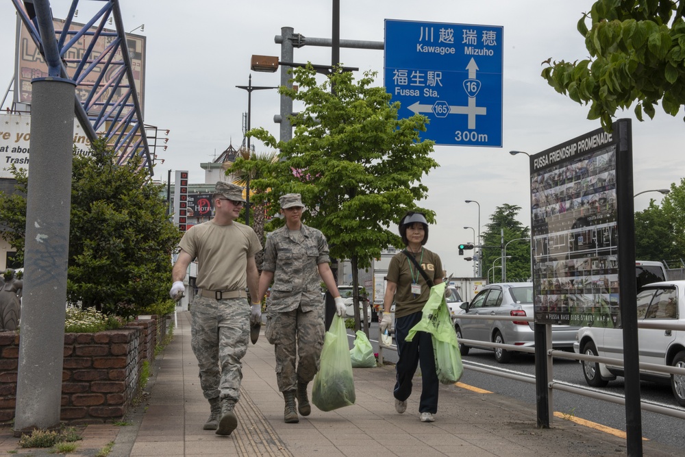 CST Airmen Team Up With Local Community for FBP